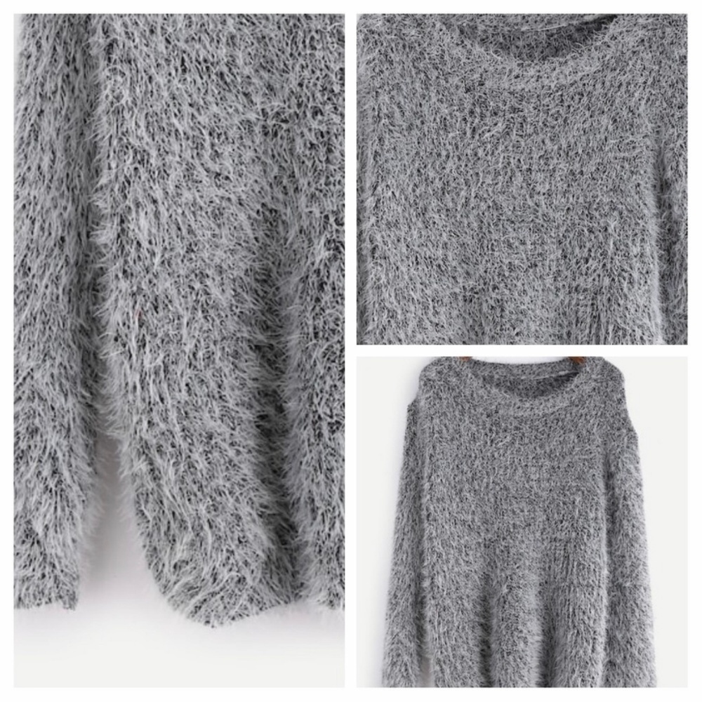 The Coziest Fuzzy Mohair Lightweight Sweater - Picture 4 of 5